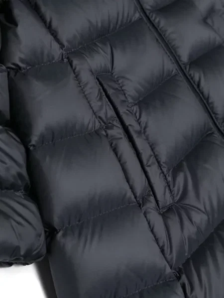 Kurtka dziecięca Moncler Enfant niebieska