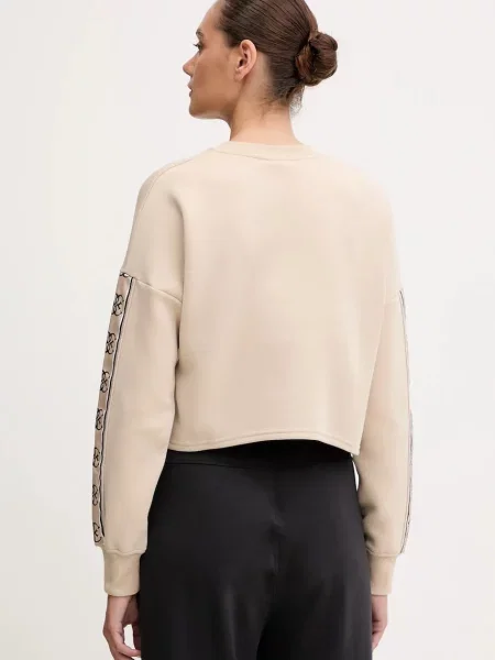 Свитер Guess с аппликацией розовый