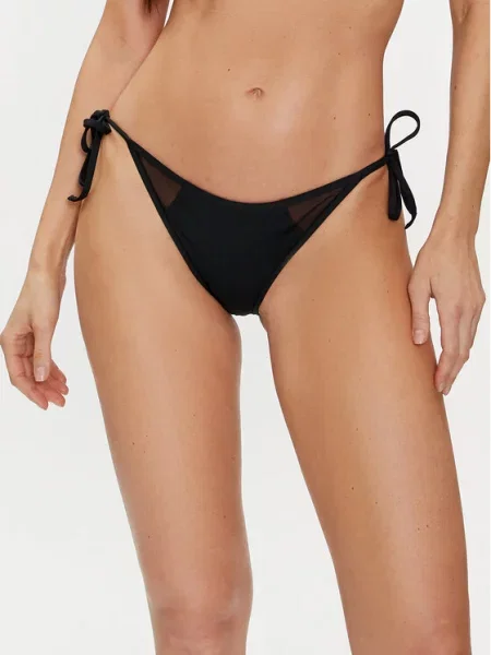 Calvin Klein Swimwear Dół od bikini czarny