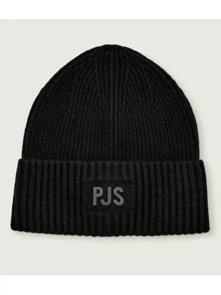 PARAJUMPERS De lână căciulă negru