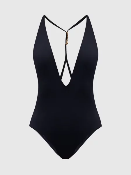 Купальник з емблемою Medusa Versace чорний