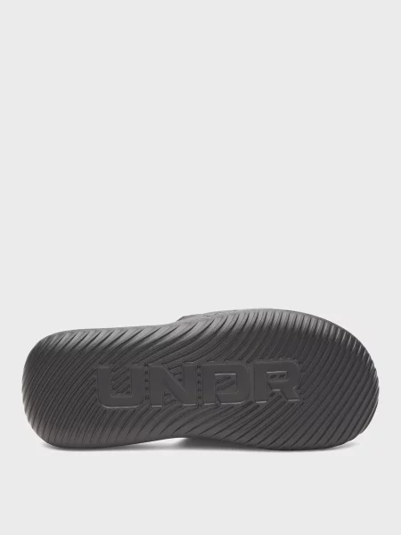 Дитячі шльопанці Under Armour чорні