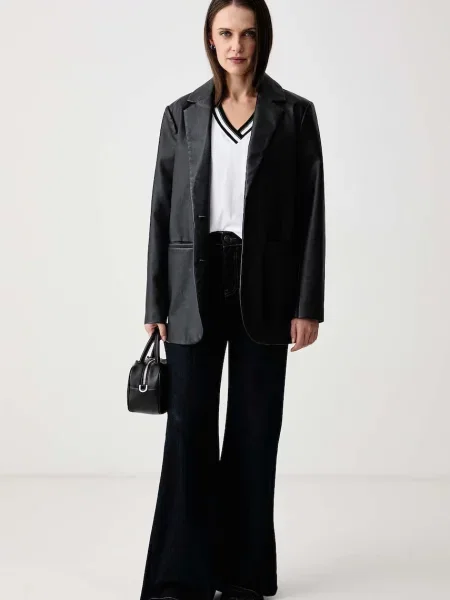 Karl Lagerfeld oversize kratka majica bela