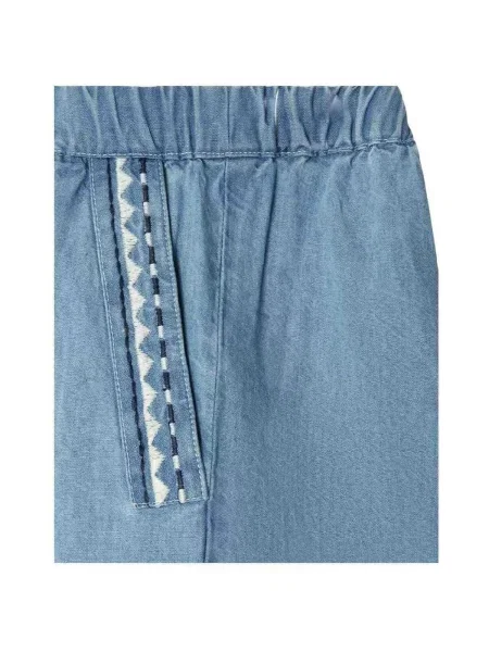Gyerek denim ruha Pepe Jeans kék