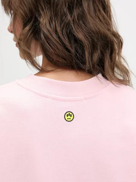 Кофта Barrow з принтом рожевий