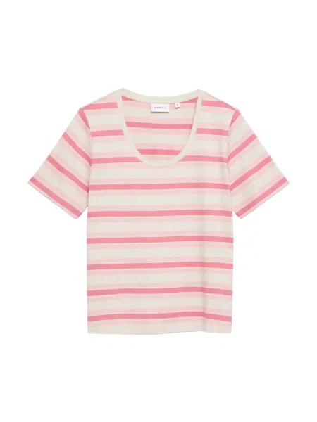COMMA Tričko / pastelově / světle pink