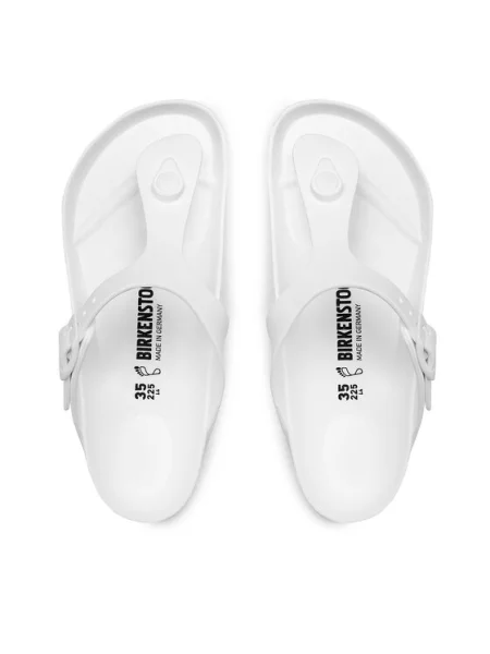 Japonki Birkenstock białe