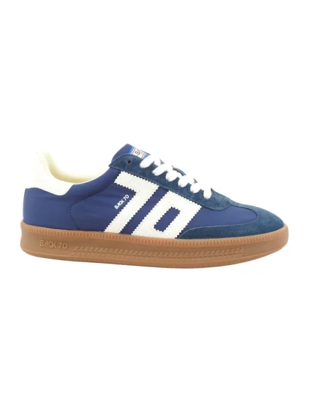 Sneakersy Back70 skórzane niebieskie
