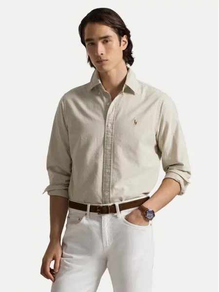 Polo Ralph Lauren Cămașă deschis bej
