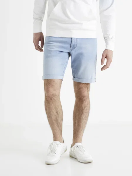 Pantaloni Celio albastru