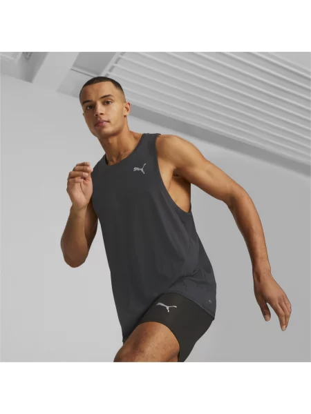 PUMA koszulka bez rękawów do biegania RUN FAVOURITE Odzież czarny