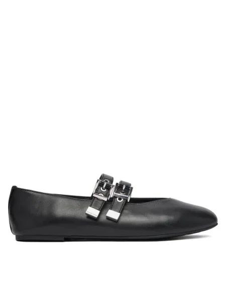Baleríny MICHAEL Michael Kors Rowen Flex Ballet čierna