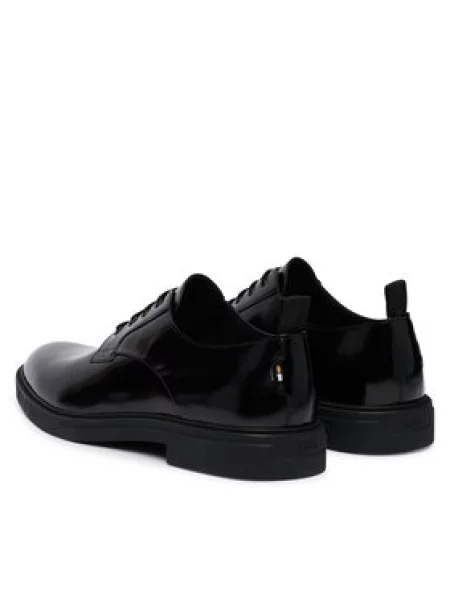 Fűzős félcipo Boss Black fekete