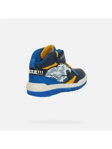 Sneakerși copii Geox alb