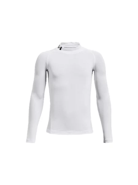 Tricou copii Under Armour alb
