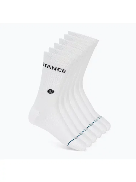Шкарпетки Stance Origin Crew 6 pairs white білі