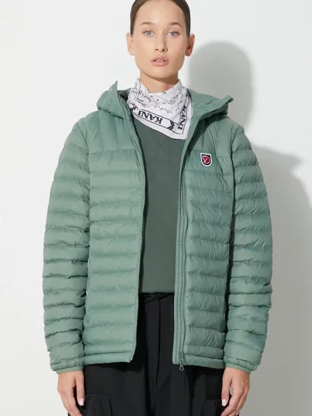 Демисезонная куртка Fjallraven зеленая