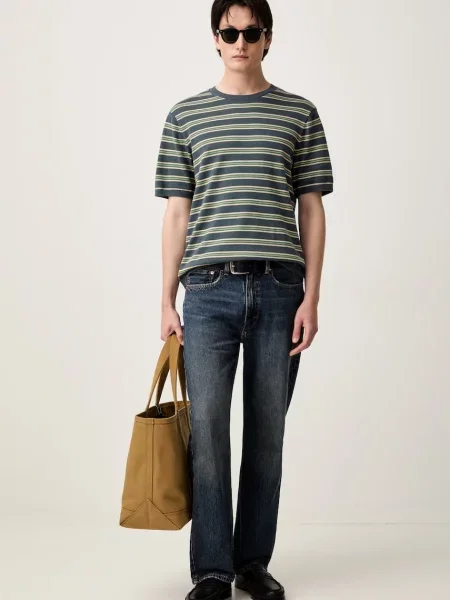 Levi's úpletové tričko pánske SS SWEATER zelená