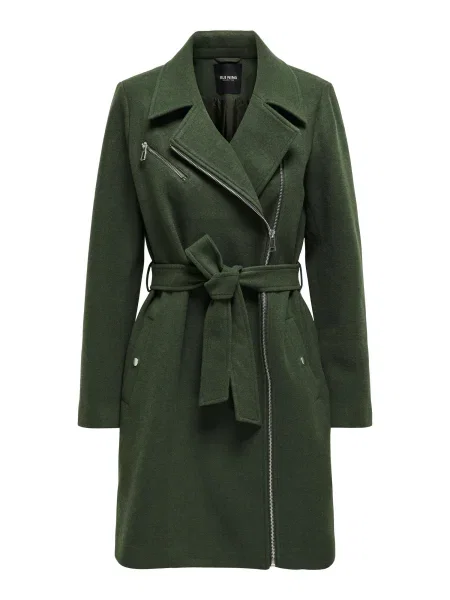 ONLY Palton de primăvară-toamnă EMILY închis verde