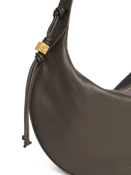 Δερμάτινη τσάντα shopper Coccinelle πράσινο