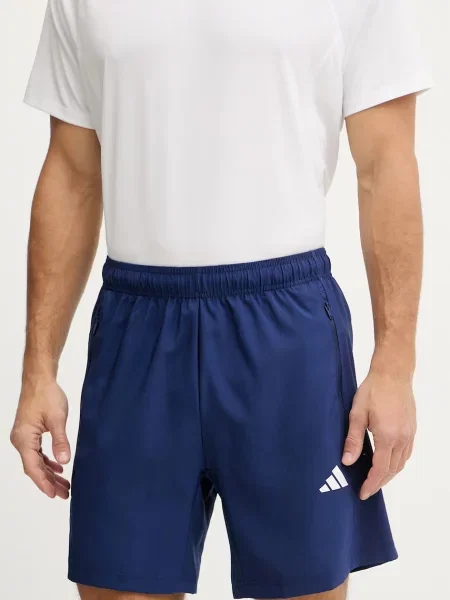 Adidas Pantaloni scurți sport Workout Essentials Base Bleumarin albastru