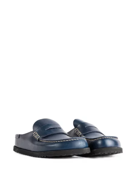 Кожени мюли Birkenstock 1774 синьо