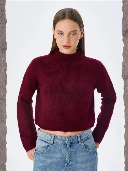 MixRay Pulover Pullover burgund