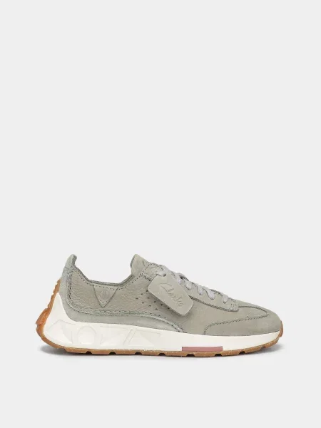 Нубукові Кросівки Clarks світло-зелений зелені