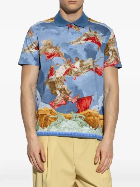 Polo Versace albastru