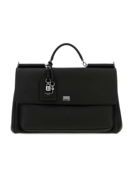 Torba Dolce And Gabbana skórzana czarna
