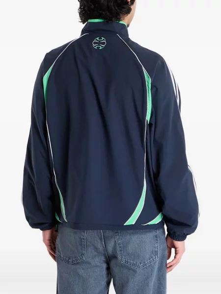 Húzózsinór futó póló Adidas nyomtatás kék