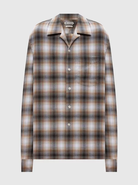 Сорочка в клітинку Jw Anderson сіра