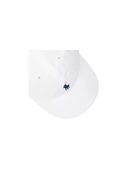 Kšiltovka Polo Ralph Lauren s autogramem bílá
