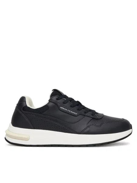 Sneakersy Armani Exchange Tmavomodrá