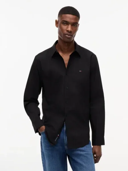 Tommy Jeans Cămașă negru