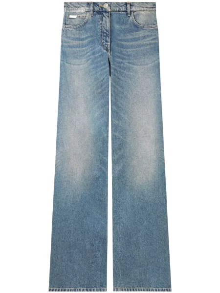 Jeansy Courreges niebieskie