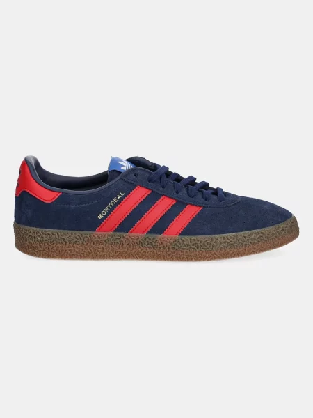 Σουέτ αθλητικά παπούτσια adidas Originals Montreal Rm ναυτικό μπλε
