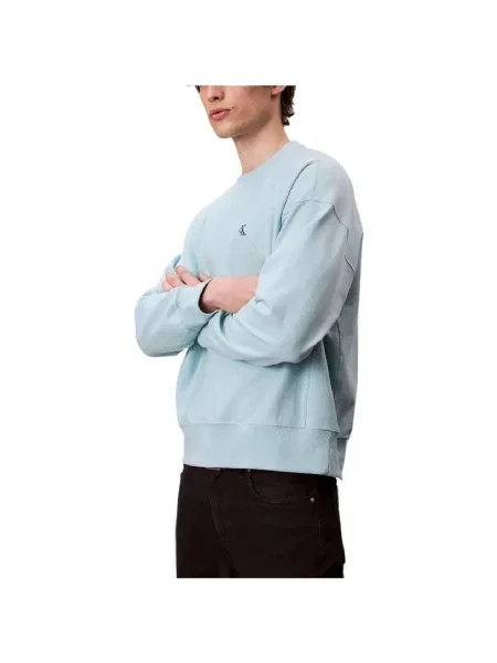 Geacă de blugi Calvin Klein Jeans albastru