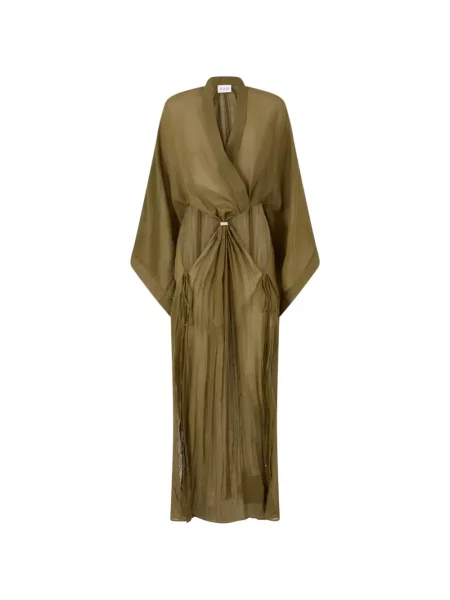 Rochie maxi The Attico verde