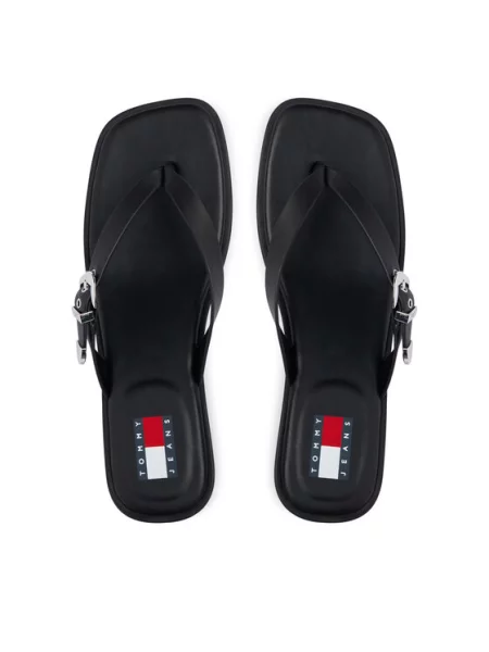 Baleriny Tommy Hilfiger czarne
