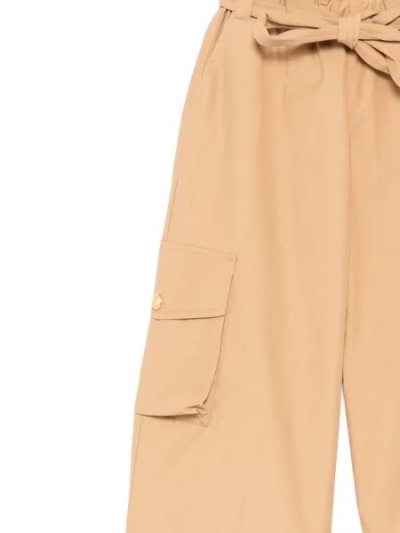 Spodnie dziecięce Balmain brązowe