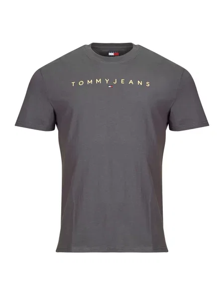 Majica Tommy Jeans siva
