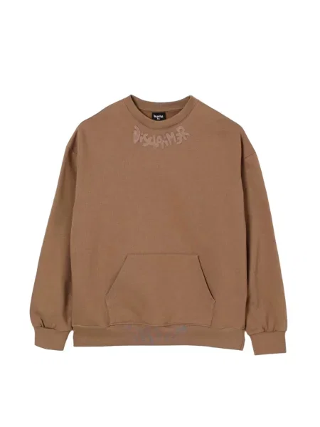 DISCLAIMER Sweater majica smeđa