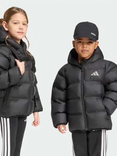 Детская демисезонная куртка Adidas черная