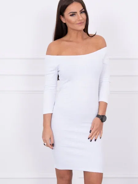 Rochie Kesi de costum alb