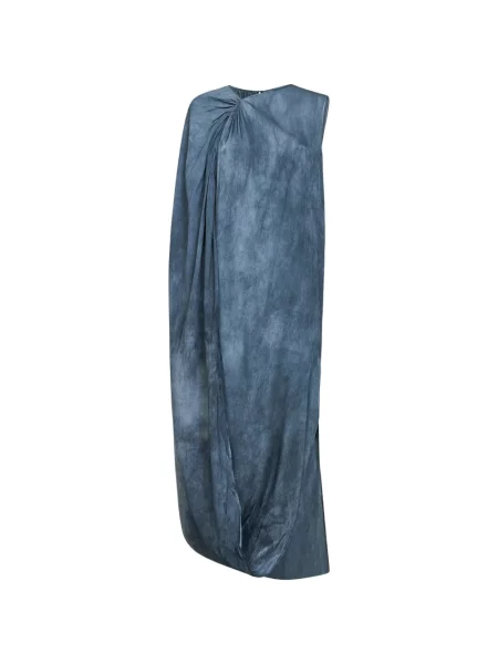 Rochie Uma Wang asimetrică drapată albastru