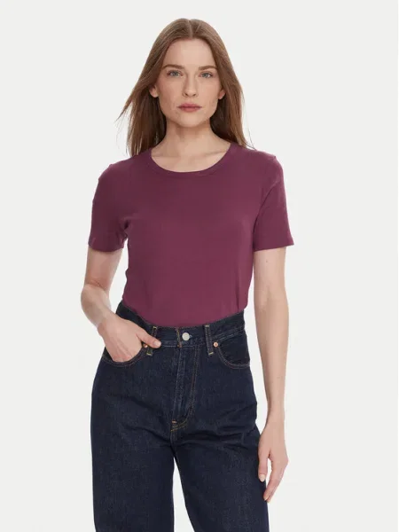 Тениска United Colors Of Benetton виолетово