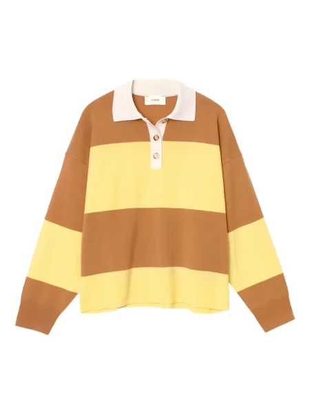 Polo Xirena cu dungi maro