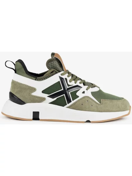 Buty do biegania Munich Clik khaki czarny 36 biały