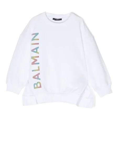 Bluza dziecięca Balmain biała